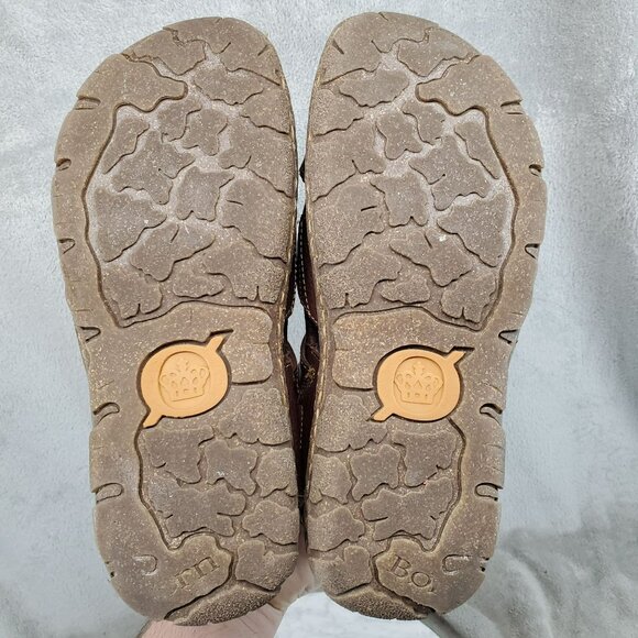 Born Shoes Mens Size 9 M/W Brown Leather Cabot III Sandals - Picture 3 of 9